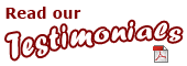 read our testimonials - opens pdf